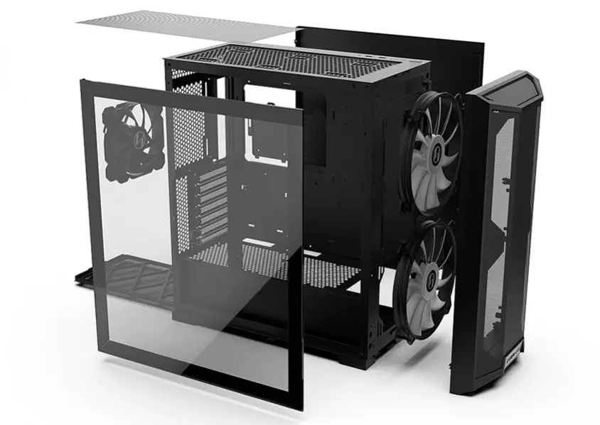 Lian Li Lancool 215 Mesh Siyah ARGB Mid-Tower E-ATX Gaming (Oyuncu) Kasa (G99.LAN215X.00)