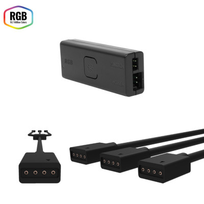 Cooler Master MasterBox MB311L ARGB MCB-B311L-KGNB60-SV4 600W mATX Mini Tower Gaming Kasa