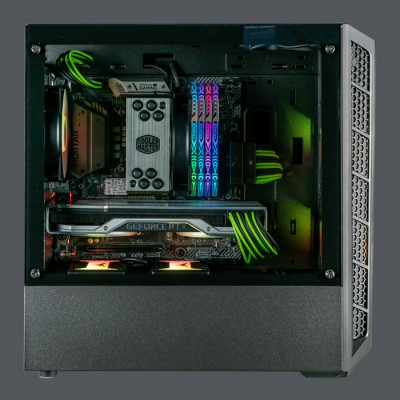 Cooler Master MasterBox MB311L ARGB MCB-B311L-KGNB60-SV4 600W mATX Mini Tower Gaming Kasa