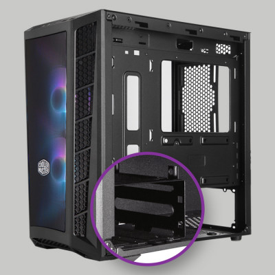 Cooler Master MasterBox MB311L ARGB MCB-B311L-KGNB60-SV4 600W mATX Mini Tower Gaming Kasa