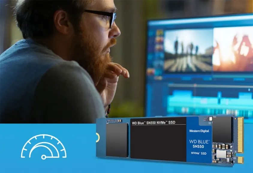WD Blue SN550 WDS250G2B0C 250GB PCIe NVMe M2 SSD Disk