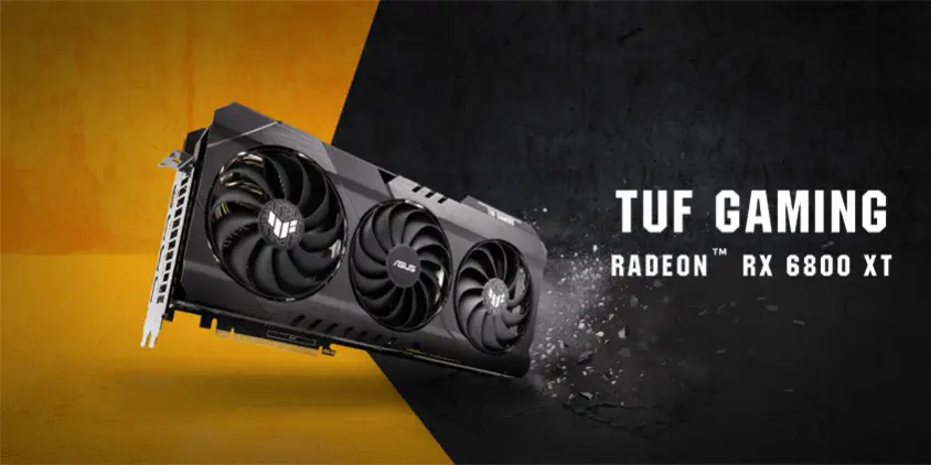 Asus TUF Gaming Radeon RX 6800 XT OC Gaming Ekran Kartı