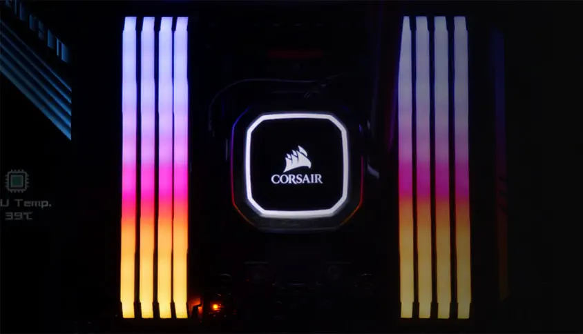 Corsair Vengeance RGB Pro SL CMH16GX4M2E3200C16 16GB DDR4 3200MHz Gaming Ram