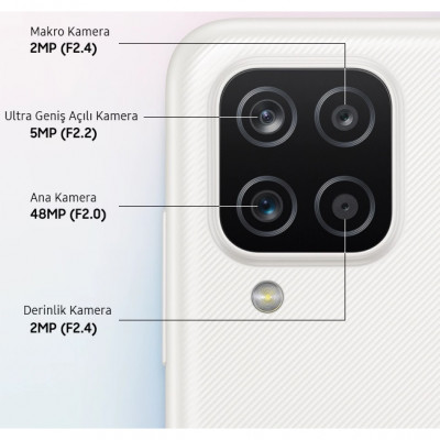 Samsung Galaxy A12 64 GB Mavi Cep Telefonu
