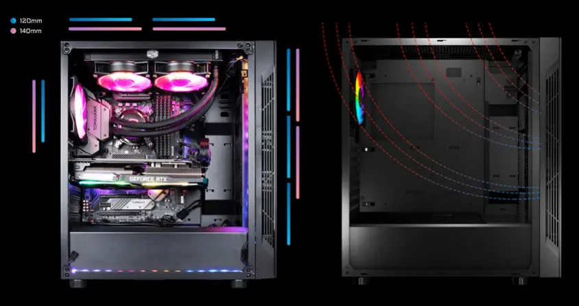 MSI MAG Vampiric 010X ATX Mid-Tower Gaming Kasa