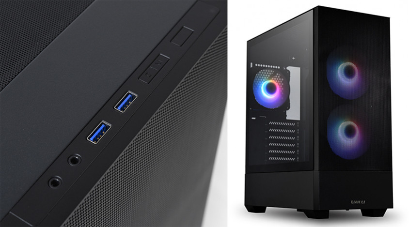 Lian Li Lancool 205 Mesh Black ATX Mid-Tower Gaming Kasa