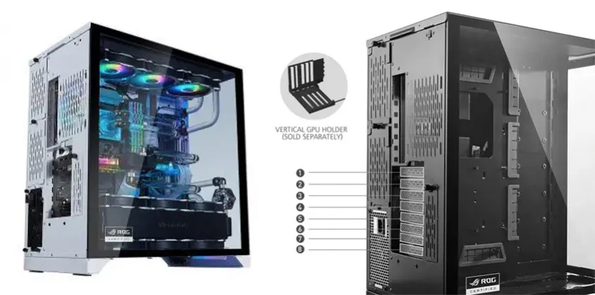 Lian Li O11 Dynamic XL ROG Certified Beyaz RGB Full-Tower E-ATX Gaming (Oyuncu) Kasa (G99.O11DXL-W.00)