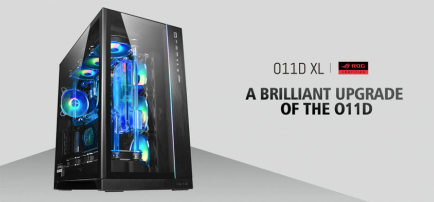 Lian Li O11 Dynamic XL ROG Certified Siyah RGB Full-Tower E-ATX Gaming (Oyuncu) Kasa (G99.O11DXL-X.00)