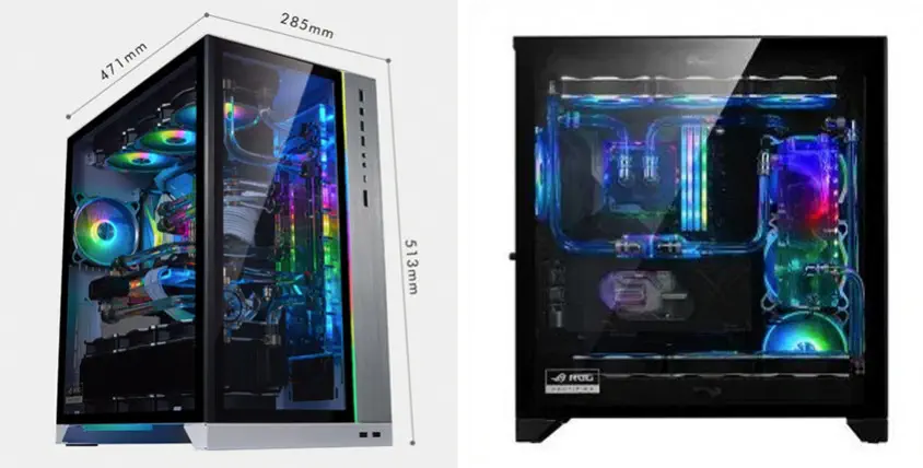 Lian Li O11 Dynamic XL ROG Certified Siyah RGB Full-Tower E-ATX Gaming (Oyuncu) OUTLET Kasa (G99.O11DXL-X.00)
