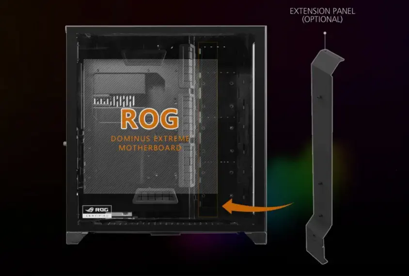 Lian Li O11 Dynamic XL ROG Certified Siyah RGB Full-Tower E-ATX Gaming (Oyuncu) Kasa (G99.O11DXL-X.00)
