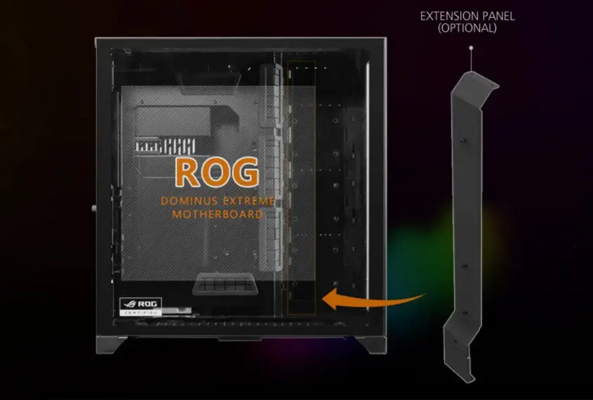 Lian Li O11 Dynamic XL ROG Certified Siyah RGB Full-Tower E-ATX Gaming (Oyuncu) OUTLET Kasa (G99.O11DXL-X.00)
