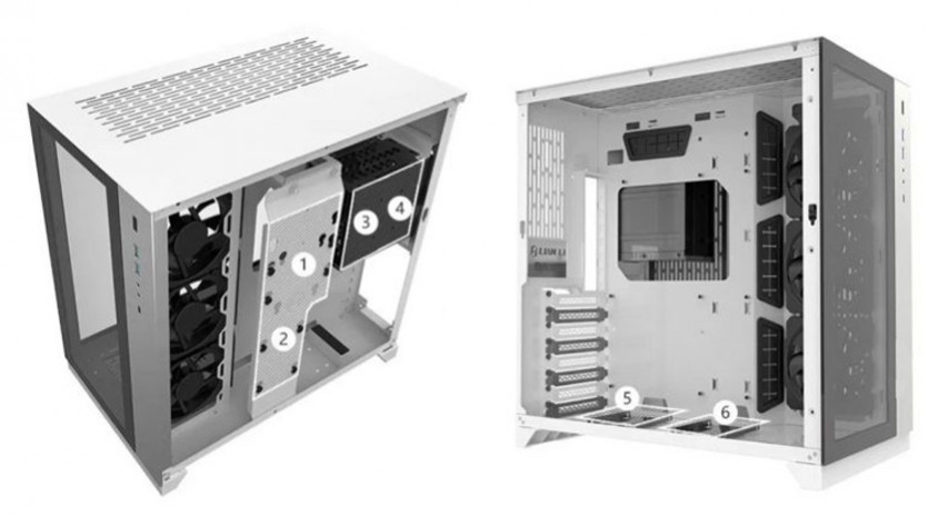 Lian Li PC-O11 Dynamic Siyah Mid-Tower ATX Gaming (Oyuncu) Kasa (G99.O11DX.00)