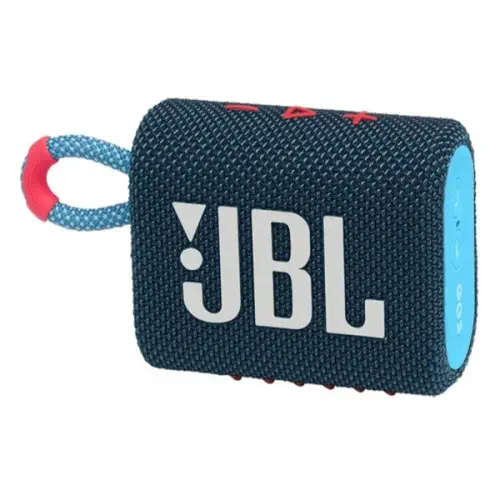 JBL Go 3 Mavi/Pembe Taşınabilir Bluetooth Hoparlör 