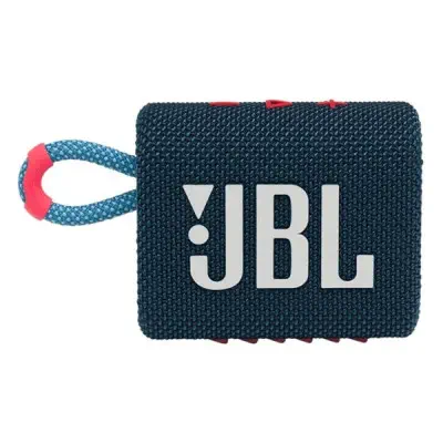 JBL Go 3 Mavi/Pembe Taşınabilir Bluetooth Hoparlör 