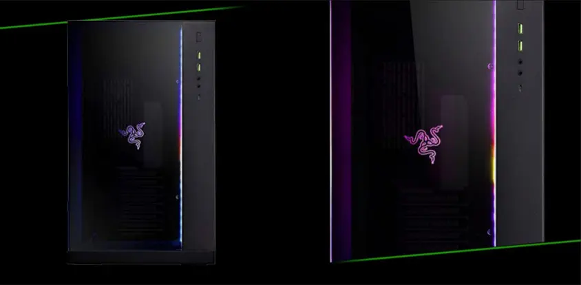 Lian Li PC-O11 Dynamic Razer Edition RGB ATX Gaming (Oyuncu) Kasa (G99.O11DX.40)