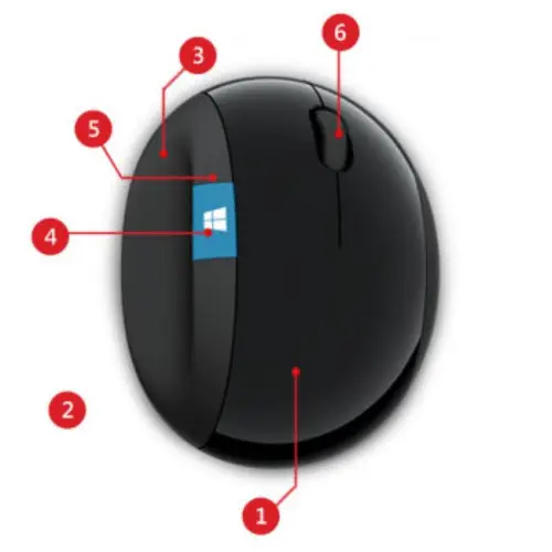 Microsoft L6V-00004 Mouse 