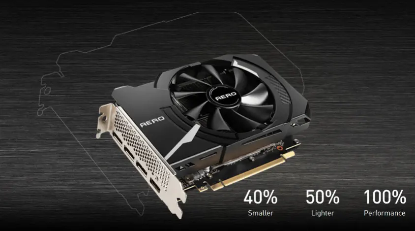 MSI GeForce RTX 3060 Aero ITX 12G OC Gaming Ekran Kartı