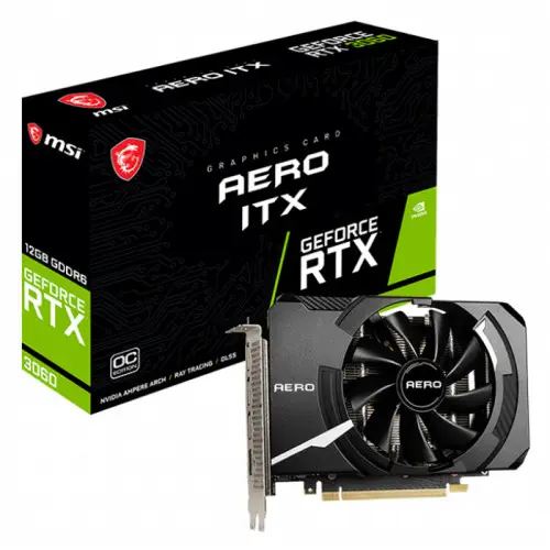 MSI GeForce RTX 3060 Aero ITX 12G OC Gaming Ekran Kartı