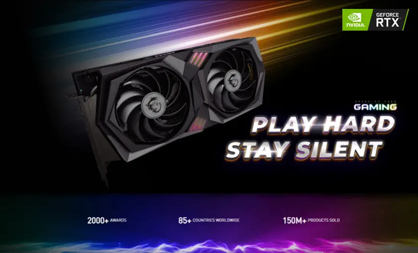 MSI GeForce RTX 3060 GAMING 12G Gaming Ekran Kartı