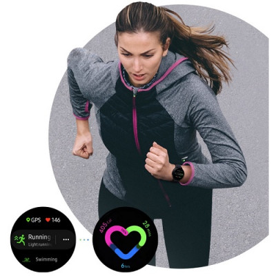 Samsung Galaxy Watch Active2 40mm Paslanmaz Çelik Altın-SM-R830NSDATUR Akıllı Saat
