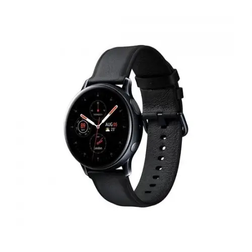 Samsung Galaxy Watch Active2 40mm Paslanmaz Çelik Siyah-SM-R830NSKATUR Akıllı Saat