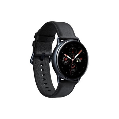Samsung Galaxy Watch Active2 40mm Paslanmaz Çelik Siyah-SM-R830NSKATUR Akıllı Saat