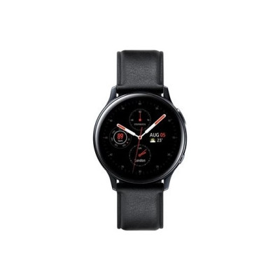 Samsung Galaxy Watch Active2 40mm Paslanmaz Çelik Siyah-SM-R830NSKATUR Akıllı Saat