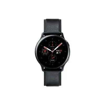 Samsung Galaxy Watch Active2 40mm Paslanmaz Çelik Siyah-SM-R830NSKATUR Akıllı Saat