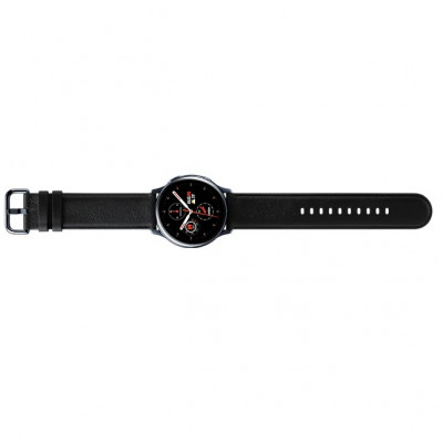Samsung Galaxy Watch Active2 40mm Paslanmaz Çelik Siyah-SM-R830NSKATUR Akıllı Saat