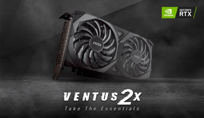 MSI GeForce RTX 3060 Ventus 2X 12G OC Gaming Ekran Kartı
