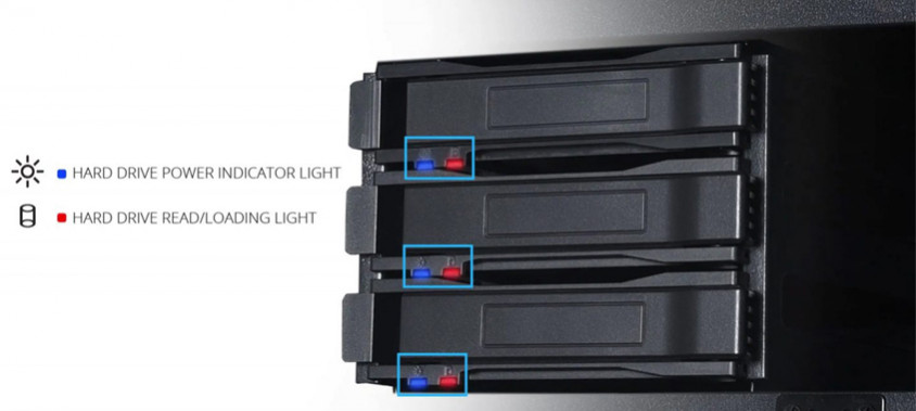 Lian Li Lancool II-3X Hot-Swap Sabit Sürücü Arka Plakası