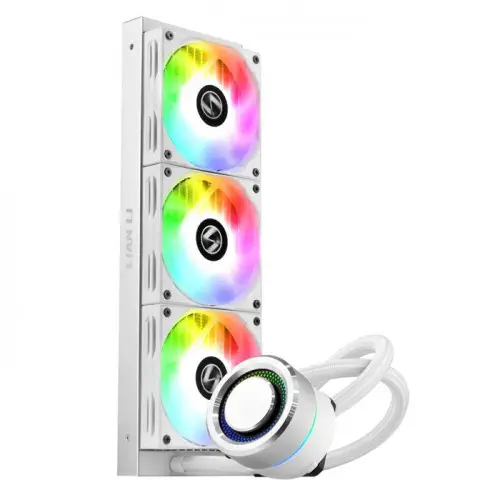 Lian Li Galahad AIO 360mm Beyaz RGB İşlemci Sıvı Soğutucu (G89.GA360A.01)