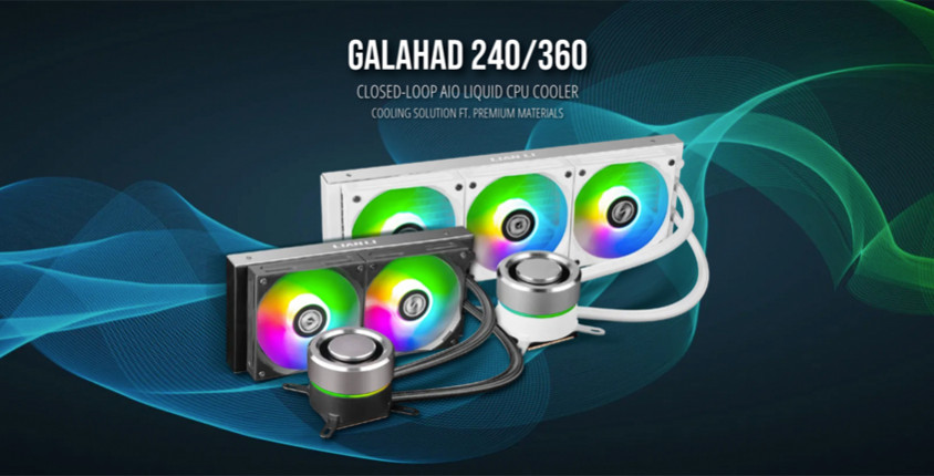 Lian Li Galahad AIO 360mm Siyah RGB İşlemci Sıvı Soğutucu (G89.GA360B.01)