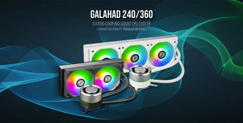 Lian Li Galahad AIO 360mm Siyah RGB İşlemci Sıvı Soğutucu (G89.GA360B.01)