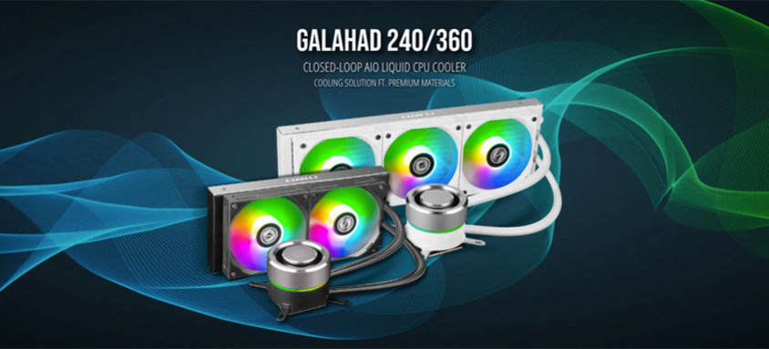 Lian Li Galahad AIO 240 White 240mm RGB Beyaz İşlemci Sıvı Soğutucu (G89.GA240A.01)