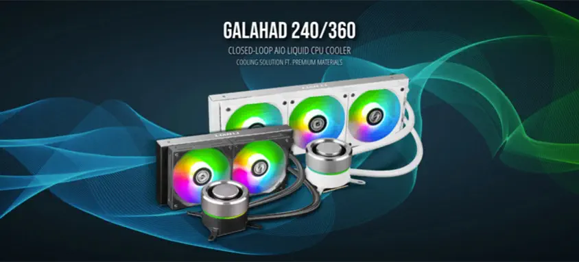 Lian Li Galahad AIO 240mm Beyaz RGB İşlemci Sıvı Soğutucu (G89.GA240A.01)