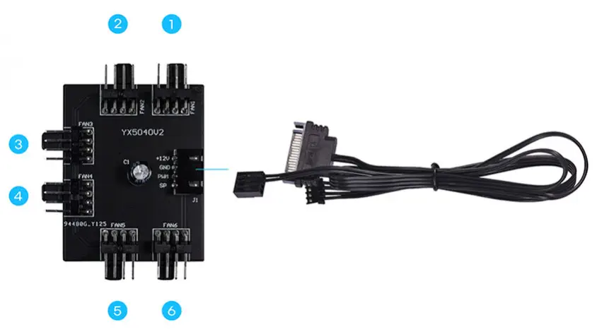 Lian Li ST120 Black 3x120mm RGB PWM Siyah Kasa Fanı