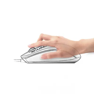 A4 Tech FM12 Beyaz USB Kablolu Mouse