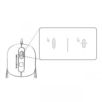 A4 Tech FM12 Siyah USB Kablolu Mouse