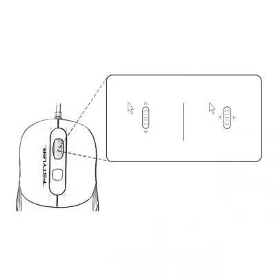 A4 Tech FM12 Siyah USB Kablolu Mouse