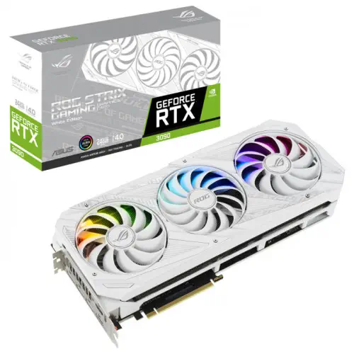 Asus ROG-STRIX-RTX3090-24G-WHITE Gaming Ekran Kartı