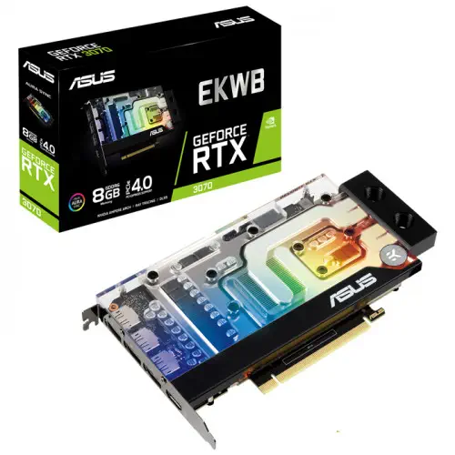 Asus EKWB GeForce RTX 3070 RTX3070-8G-EK Gaming Ekran Kartı