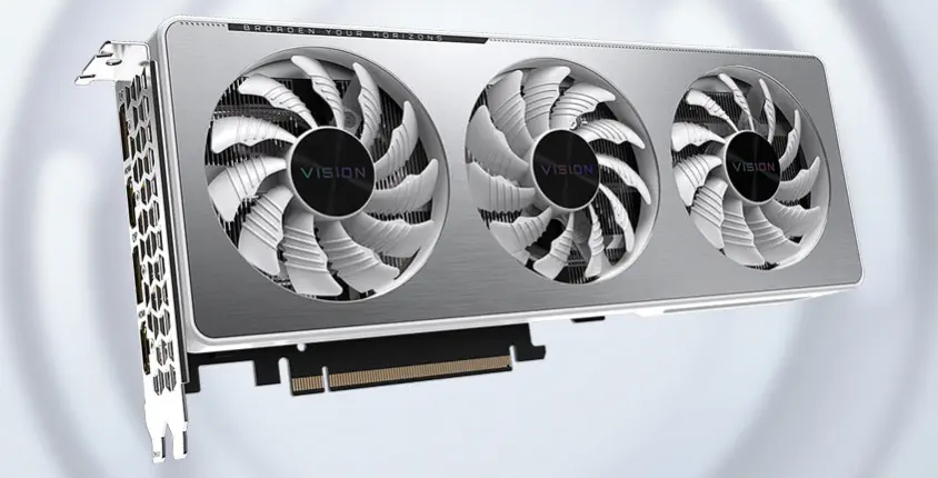 Gigabyte GeForce RTX 3060 Vision OC 12G LHR Gaming Ekran Kartı