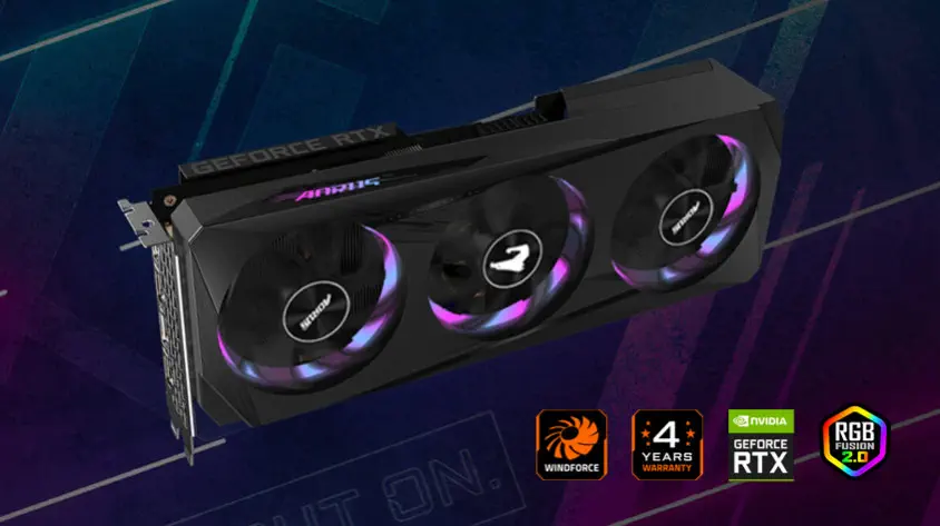 Gigabyte Aorus GeForce RTX 3060 Elite 12G LHR Gaming Ekran Kartı