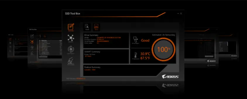 Gigabyte Aorus Gen4 GP-AG41TB 1TB NVMe M.2 SSD Disk