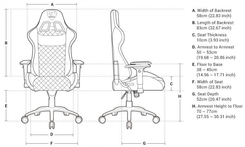 Cougar Armor Pro CGR-ARMOR-PRO Gaming (Oyuncu) Koltuğu