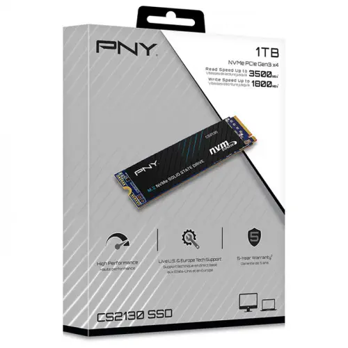 PNY CS2130 M280CS2130-1TB-RB 1TB PCIe NVMe M.2 SSD Disk