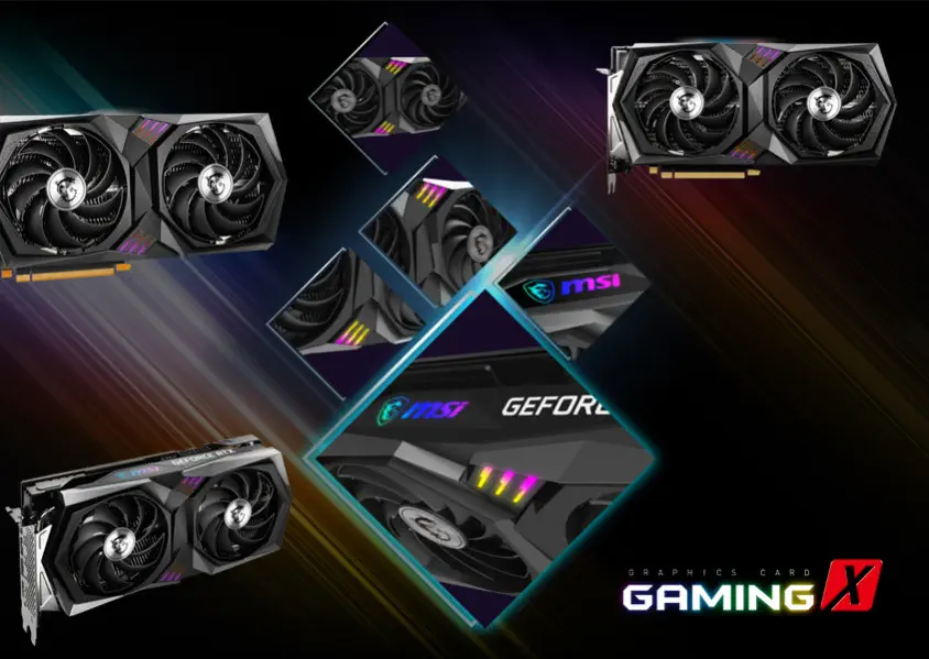 MSI GeForce RTX 3060 Ti GAMING X Gaming Ekran Kartı