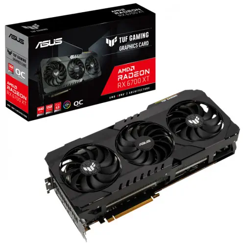 Asus TUF-RX6700XT-O12G-GAMING Ekran Kartı