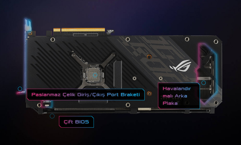 Asus ROG-STRIX-RX6700XT-O12G-GAMING Ekran Kartı
